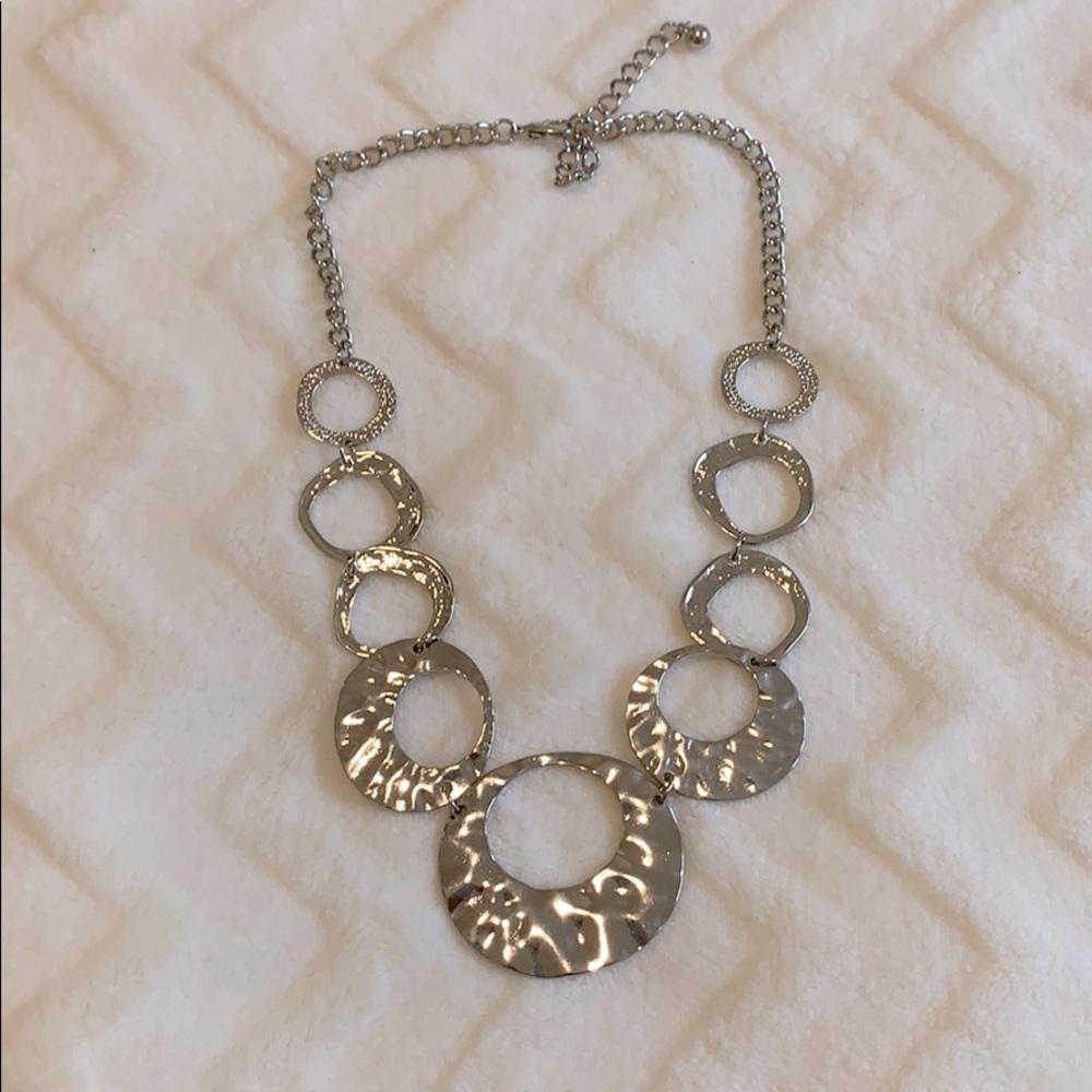 Silver Statement Necklace